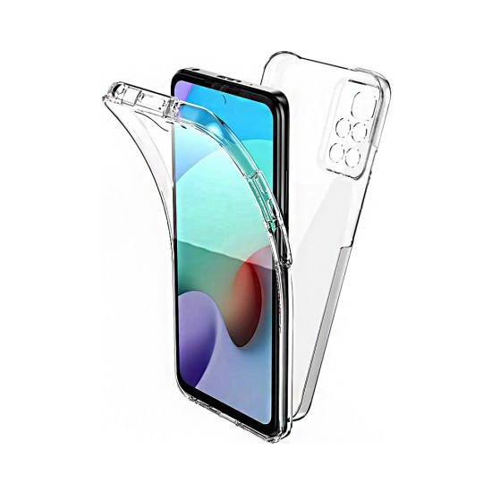 Capa de Silicone 360º para Xiaomi Redmi Note 11 Pro 4g/5g Transparente